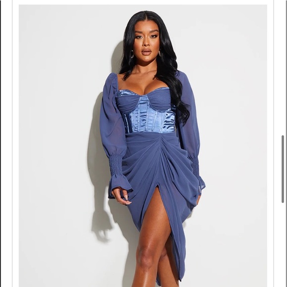 Pretty Little Thing corset dress size US4 - Picture 2 of 8